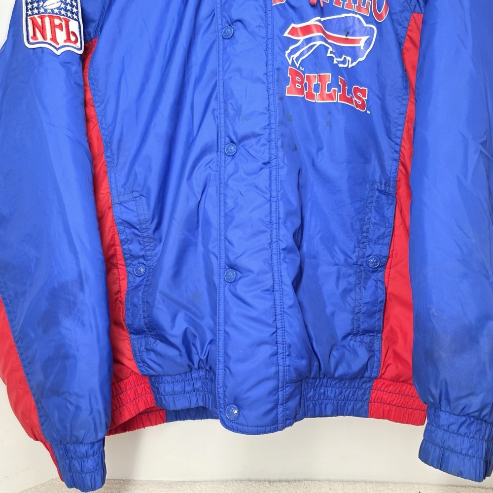 Vintage Buffalo Bills Apex One Pro Line Jacket SIZE SMALL Petite - Picture 4 of 16